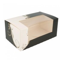 Коробка для торта с окном 18*11*8 см, белая, картон, Garcia de PouИспания - Garcia De Pou