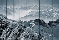 Снежные вершины 40х60 см, 40x60 см - Dom Korleone