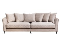 Диван Сорренто (Sorrento) 250 трехмест., велюр св. серый Colt030-SVSER250x101x90 - Garda Decor