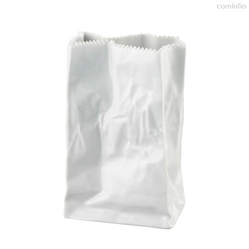 Ваза Rosenthal Пакет 18 см, фарфор, белая, глазурь, п/к - Rosenthal