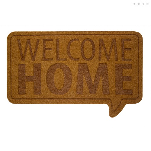 Коврик придверный Welcome Home коричневый, цвет коричневый - Balvi