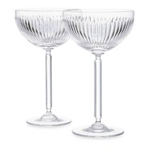 Набор креманок для шампанского Decor de table Дефанс, 2 шт, хрусталь, прозрачный - Decor De Table