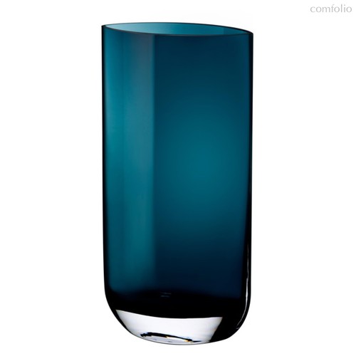 Ваза Nude Glass Лезвие 40 см, стекло хрустальное, бирюзовая - Nude Glass