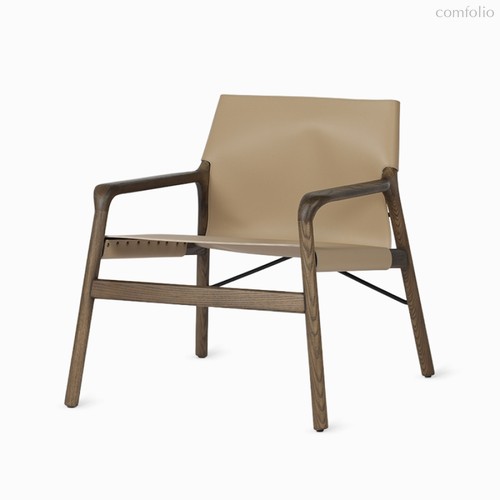 Кресло Zealand, цвет бежевый/коричневый/серый - Cosmo