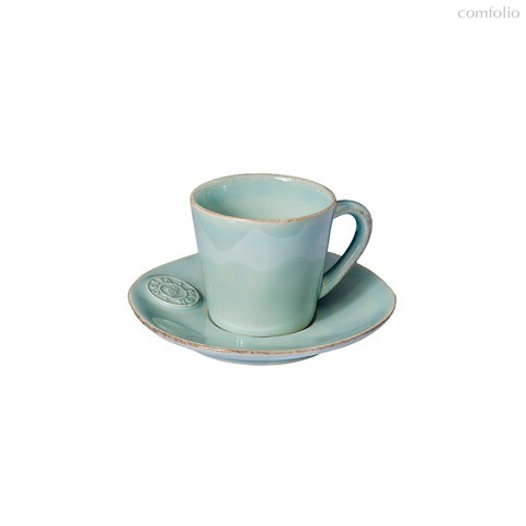 Кофейная пара Nova Turquoise 70мл NOCS02-TRQ (NOCS02-02409E), цвет бирюзовый - Costa Nova