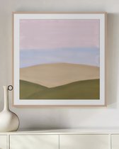 Интерьерное жикле Sunrise landscape, цвет голубой - Louvre Home