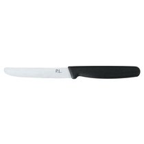 Нож PRO-Line для нарезки, волнистое лезвие, 16 см, ручка черная пластиковая, Proff - P.L. Proff Cuisine
