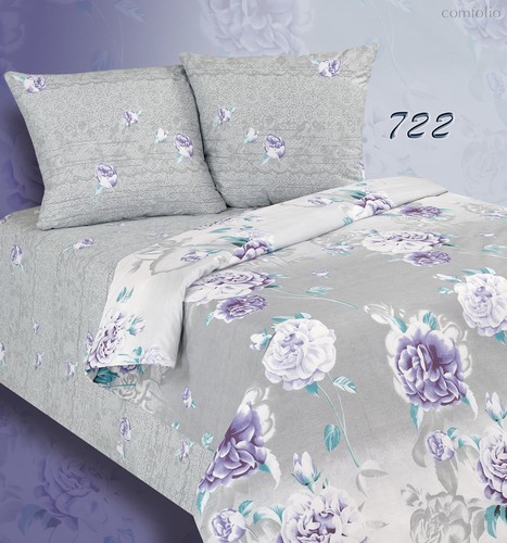 Комплект постельного белья ПА-4-722 Семья Поплин с наволочками 70х70х2 шт. - АльВиТек