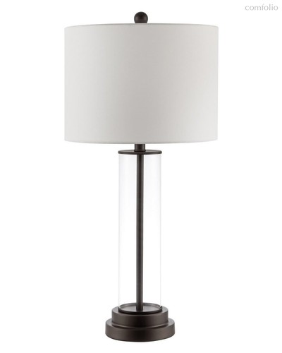 Чёрная настольная лампа Линетт, цвет черный - Louvre Home