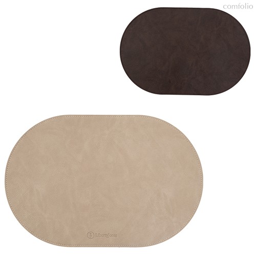 Салфетка сервировочная Pool, 30х45 см, коричневая/бежевая - Liberty Jones