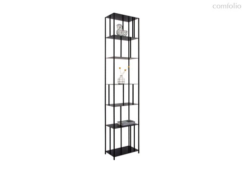 Стеллаж Stripe 50*237,6*30 см (черный) - Ellipse