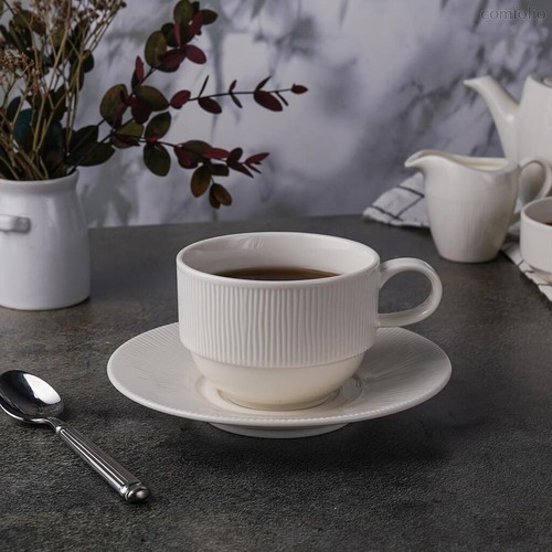 Чайная пара 270 мл d 9 см h6,5 см Neo Silk Stackable 6шт. - Noble