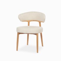 Обеденный стул Dublin, цвет коричневый/молочный - Cosmo Red