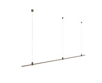 Magnet Modular System «CODE 1.2», L2000хH95-3000 мм (высота регулируется), DC24V, подвесное основание для модульных светильников, темная бронза, блок питания в комплект не входит - Donolux