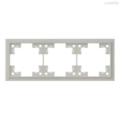 Трехместная рамка классик 35930 LN, лен - Rikett