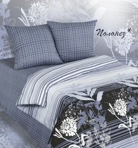 Комплект постельного белья ПА-4-Полонез* Семья Поплин с наволочками 70х70х2 шт. - АльВиТек