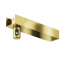 Основание настенное Wall для блока питания с вводом питания Flarity латунь