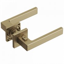 Ручка Tupai 4275 5S QP-208 ( с блокировкой ) правая матовое золото R WC ( полотно 54-61мм)