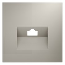 Накладка для розетки компьютерной RJ45 кат.6, S70 кашемир - Voltum
