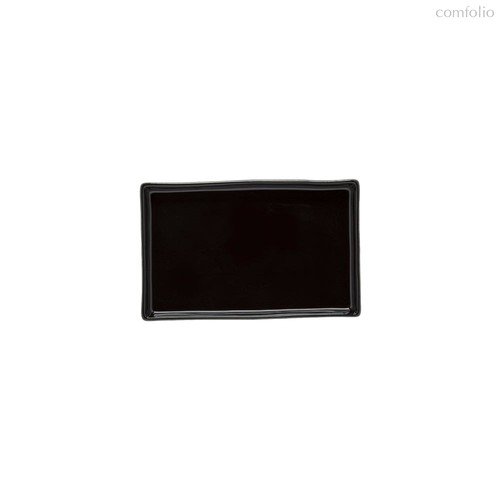 Тарелка прямоугольная Lagoa Eco-Gres Black 1LOR191e-BLK (1LOR191E-01116) - Costa Nova