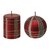 Набор декоративных свечей Festive classics из коллекции New Year Essential, 2 шт. - Tkano