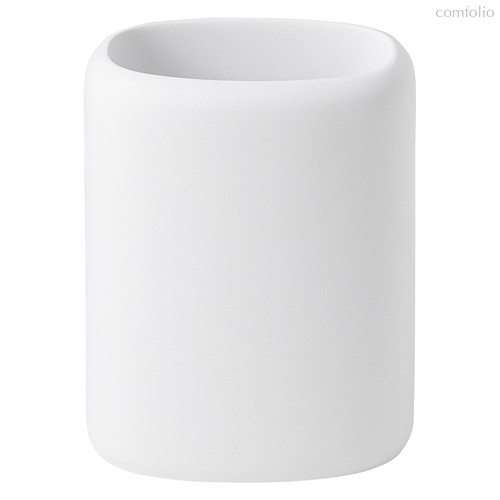 Стакан для зубных щеток Slim, белый - Bergenson Bjorn