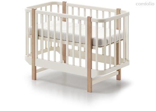 Кроватка Classic mini спальное место 60*120 см (молочный) - Ellipse