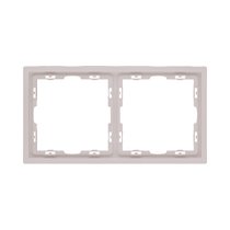 Рамка 2-постовая, кашемир матовый Kollinger Eclipse EC2CM - Kollinger