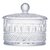 Конфетница с крышкой Decor de table Париж 17х10 см, хрусталь, прозрачная - Decor De Table