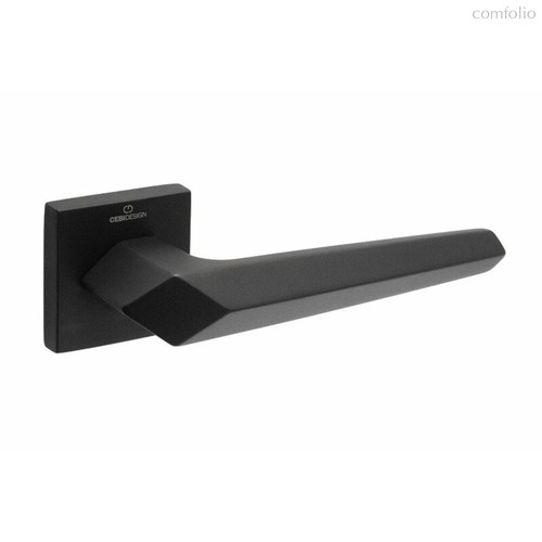 Дверная ручка SATA SQ цвет МР24, черный - Cebi