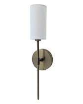 Бронзовое бра Аспен, цвет бронза - Louvre Home