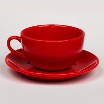 Чайная пара Barista (Бариста) 300 мл 4 шт., цвет красный - P.L. Proff Cuisine