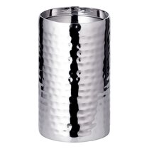 Подсвечник для интерьерной свечи Edzard Агадир d8,5хh15 см для свечи 8 см, сталь нержавеющая - Edzard