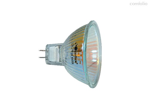 Donolux Лампа галогенная MR 16 с дихроичным отражателем 50mm 50w 60^ 12v, GU5,3 2800K, 3000h - Donolux