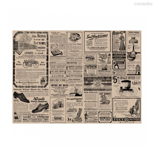 Подкладка сервировочная (плейсмет) "Газета", 31*43 см, бумага, 500 шт, Garcia de Pou - Garcia De Pou