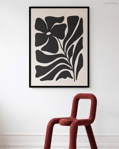 Жикле Monochrome Bloom - Louvre Home