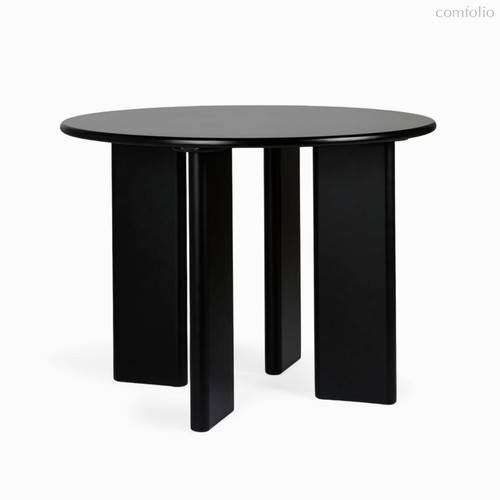 Обеденный стол Blos диаметр 100, цвет черный - Cosmo