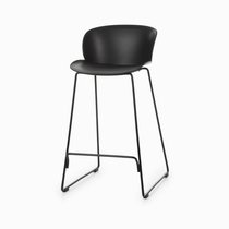 Полубарный стул Osmin, цвет черный - Cosmo