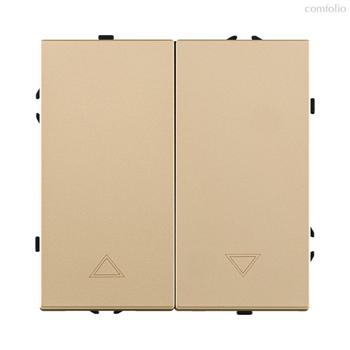 Механизм управления жалюзи 2-клавишный, золотой Kollinger Eclipse EC-013GD - Kollinger