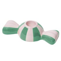 Подсвечник Funfair, 5,5х12х3 см, зеленый - DOIY