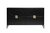Комод черный 160x90x40см - Garda Decor