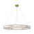 10135/1000 Gold Подвесной светильник LOFT IT Crystal ring - Loft It