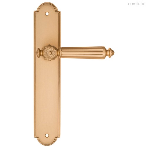 Дверная ручка на планке Fratelli Cattini TORCELLO PL257-BS матовая латунь - Fratelli Cattini