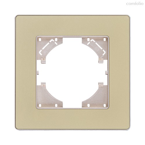 Рамка 1-постовая, золотой Kollinger Eleganz Acryl EA1GD - Kollinger