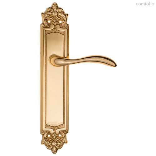 Дверная ручка Fratelli Cattini LUCCIA на планке PL96-OLV полированная латунь - Fratelli Cattini