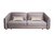 Диван Треви (Trevi) 230М (К) трехм раскл с кантом серый Colt032+Melody 232x103x88см - Garda Decor