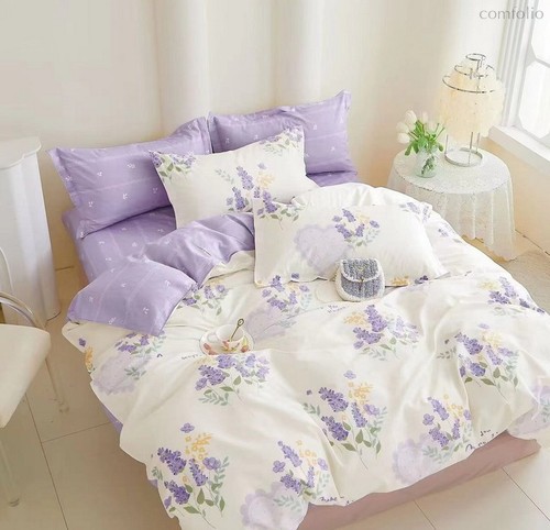 Комплект постельного белья CA-4-758 2сп Сатин печатный с наволочками 70х70х2 шт. - АльВиТек