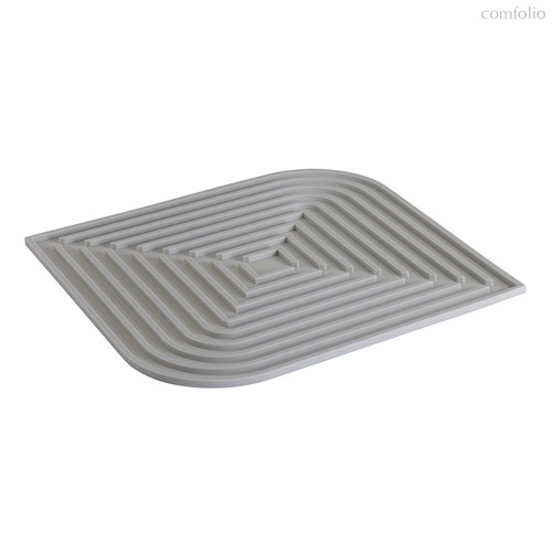 Коврик для сушки посуды Dry Flex, 34,5х31,5 см, графит - Smart Solutions