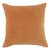 Чехол на подушку из хлопкового бархата коричневого цвета из коллекции Essential, 45x45 - Tkano