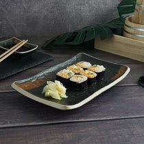 Блюдо прямоугольное 23,5*14,7*3 см Dark Matt Panasia P.L. Proff Cuisine - P.L. Proff Cuisine